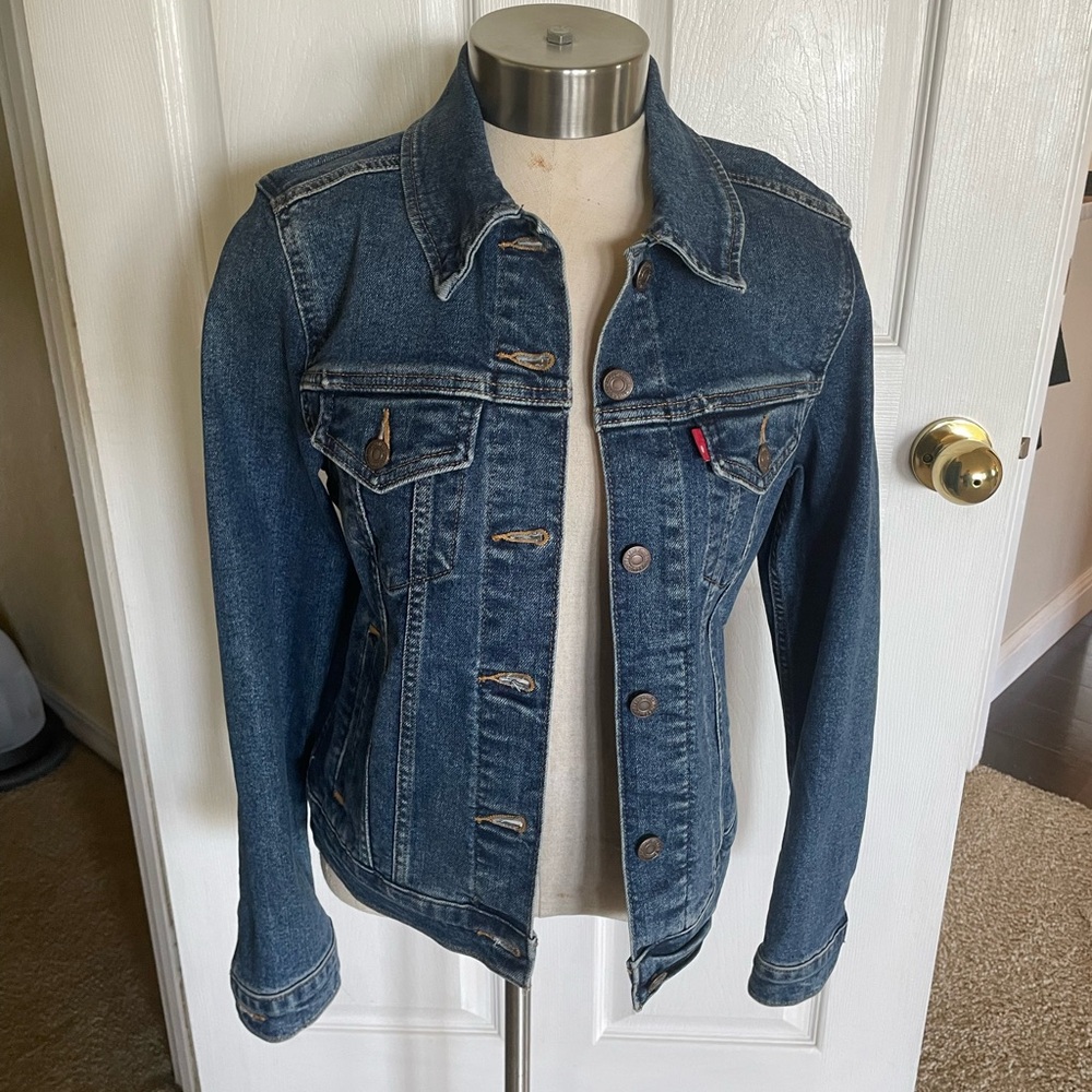 Levi's Dark Blue Jean Jacket for Women